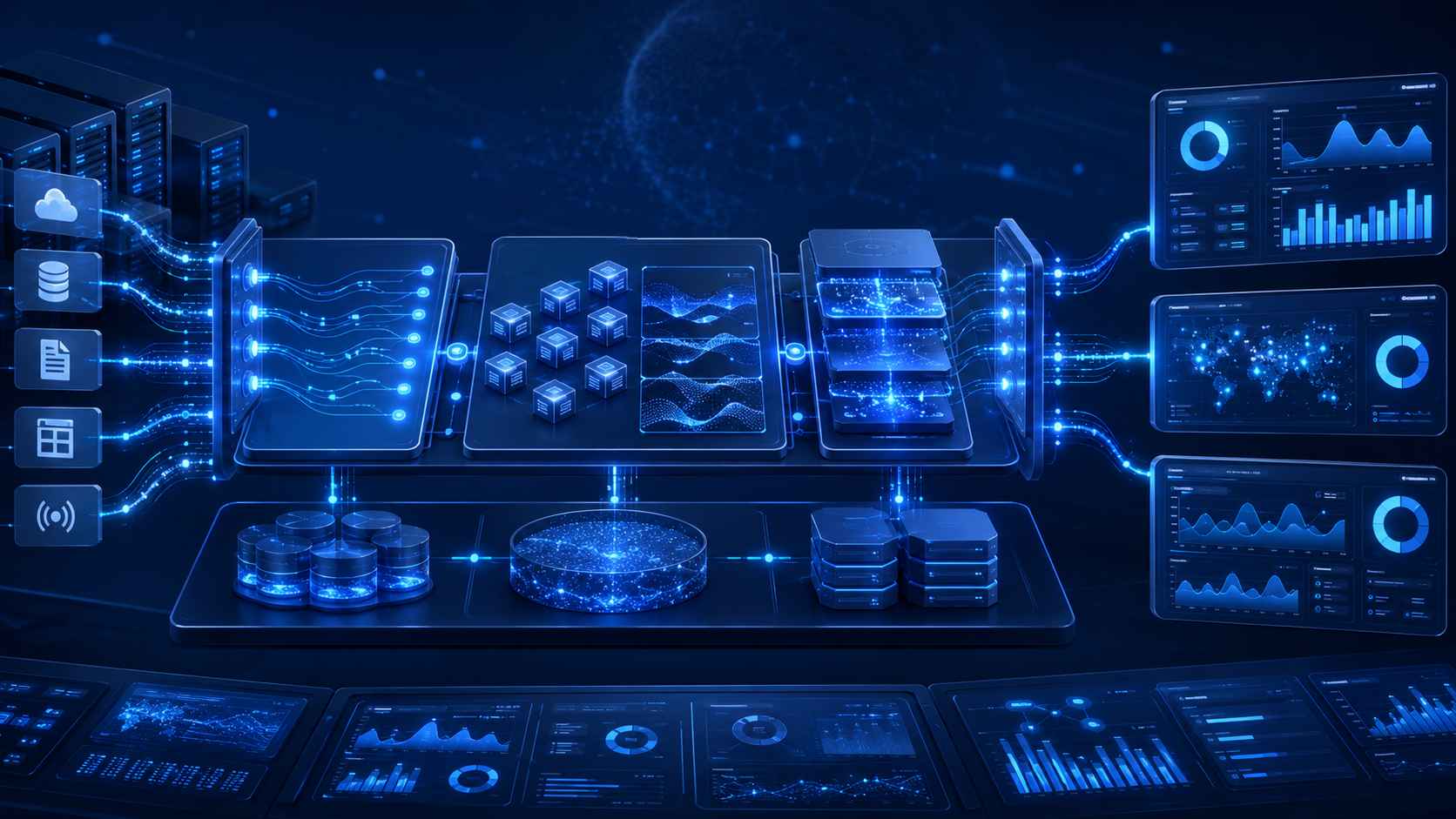 AI machine learning and data intelligence solutions
